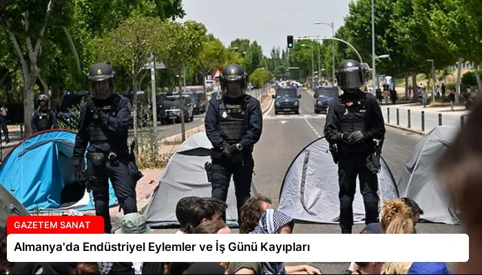 Almanya’da Endüstriyel Eylemler ve İş Günü Kayıpları