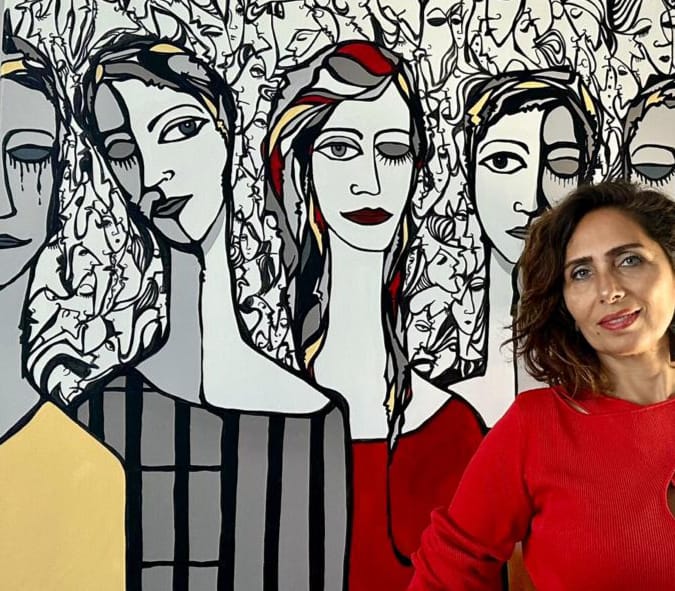 Tülin Gizgen Atabay’ın “Karma’da Karşılaşanlar” Solo Resim Sergisi HGC Art Gallery’de