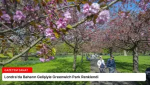 Londra’da Baharın Gelişiyle Greenwich Park Renklendi