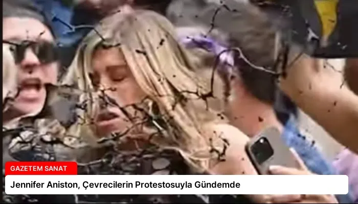 Jennifer Aniston, Çevrecilerin Protestosuyla Gündemde