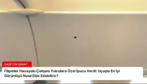 Filipinler Havayolu Çalışanı Yolculara Özel İpucu Verdi: Uçuşta En İyi Görüntüyü Nasıl Elde Edebiliriz?