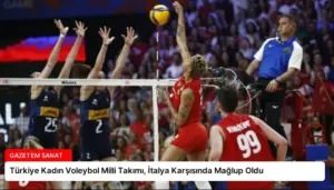 Türkiye Kadın Voleybol Milli Takımı, İtalya Karşısında Mağlup Oldu