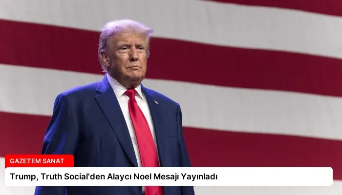 Trump, Truth Social’den Alaycı Noel Mesajı Yayınladı