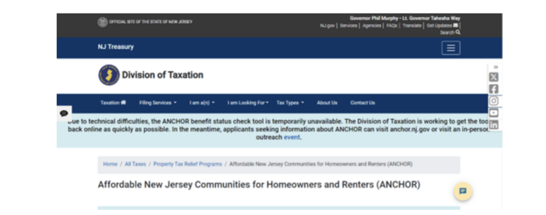 Understanding the NJ Anchor Benefit Processing Times