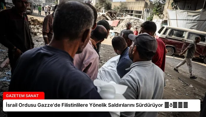 İsrail Ordusu Gazze’de Filistinlilere Yönelik Saldırılarını Sürdürüyor ⏬👇