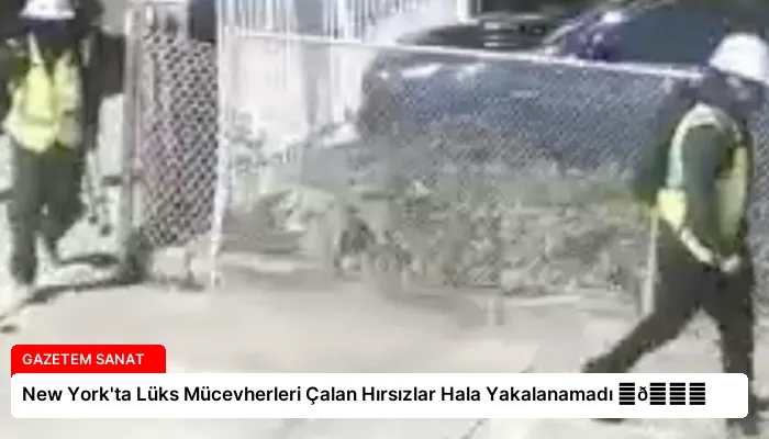 New York’ta Lüks Mücevherleri Çalan Hırsızlar Hala Yakalanamadı ⏬👇