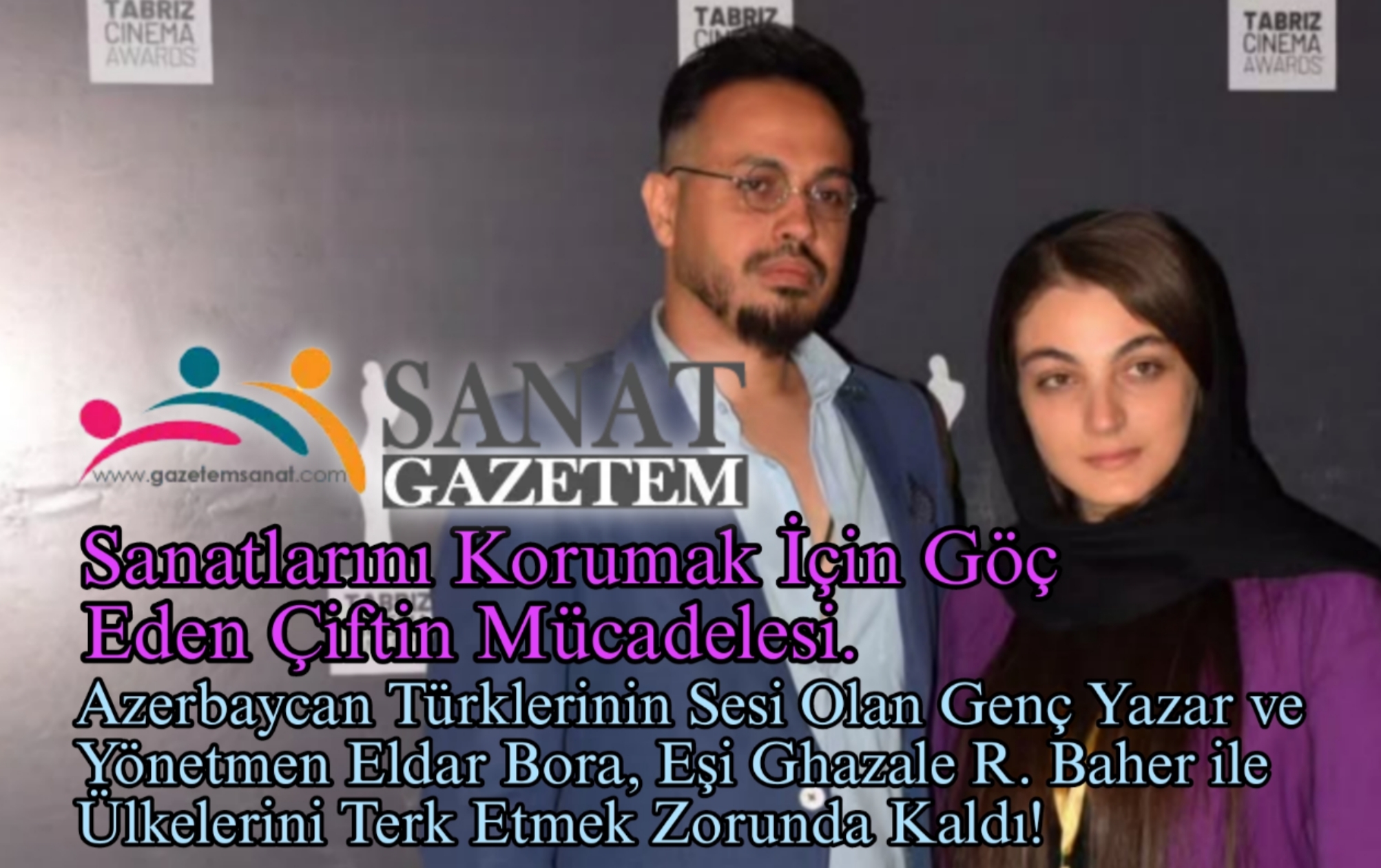 Ünlü Yönetmen Eldar Bora, Zorunlu Göçle Gündemde / Sanatlarıyla Ses Getiren Eldar Bora ve Eşi, Zorunlu Göçe Sürüklendi