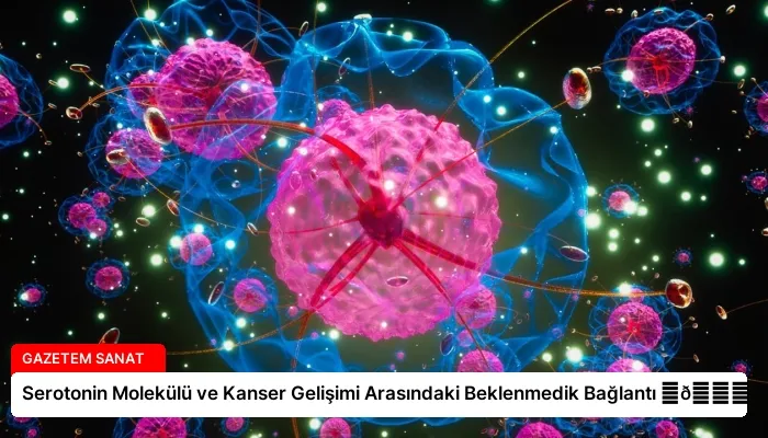 Serotonin Molekülü ve Kanser Gelişimi Arasındaki Beklenmedik Bağlantı ⏬👇