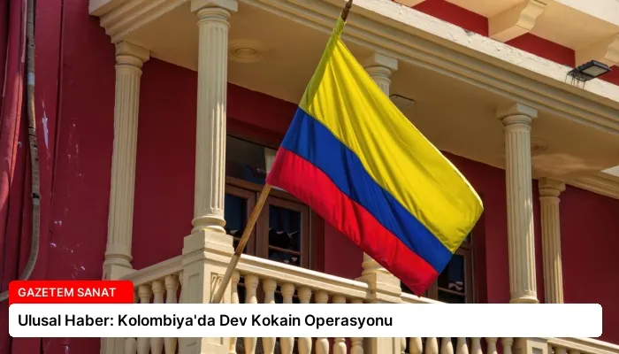 Ulusal Haber: Kolombiya’da Dev Kokain Operasyonu