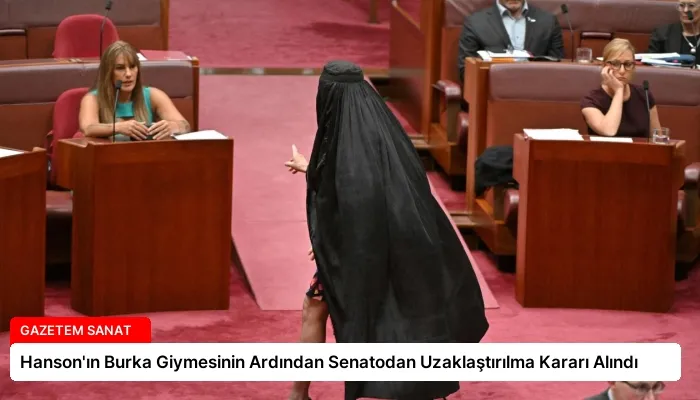 Hanson’ın Burka Giymesinin Ardından Senatodan Uzaklaştırılma Kararı Alındı