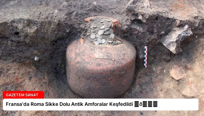 Fransa’da Roma Sikke Dolu Antik Amforalar Keşfedildi ⏬👇