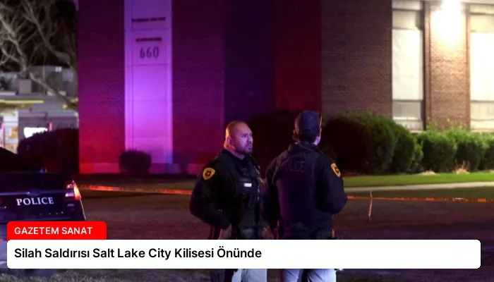 Silah Saldırısı Salt Lake City Kilisesi Önünde