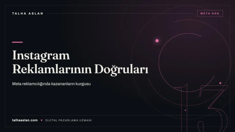 Instagram Reklamı Nasıl Verilir? Meta Reklamcılığında Kazandıran Kurgunun Tamamı